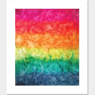 Colorful Tie Dye Pattern Hippie Gift Posters and Art